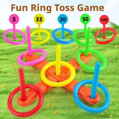 Early Education Ring Toss Toys, Indoor And Outdoor Throwing Sports Exercise Props, Kindergarten Interactive Educational Toys