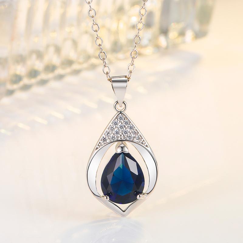 925 Sterling Silver Necklace Pendant Dolphin High Quality Chain For Women Luxury Fashion Wedding Engagement Jewelry Party GiftsGood Product
