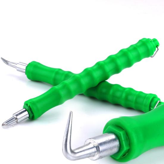 Semi-Automatic Rebar Tying Tool Wire Knotting Pliers Straight Pull Bar Binding Hook Construction Site Rebar Wire Winding Tool