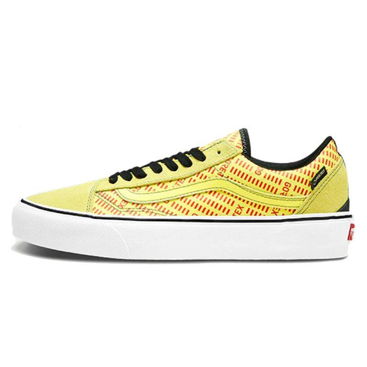 Vans Old Skool Series Suede Comfortable Versatile Trendy Low-Top Skate Shoes Unisex Sneakers Yellow VN0A4V9W03C