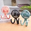 Baby Stroller Fan 3 Speeds Portable Fan with Night Light Personal Fan Rechargeable for Stroller Car Seat Treadmill Camping