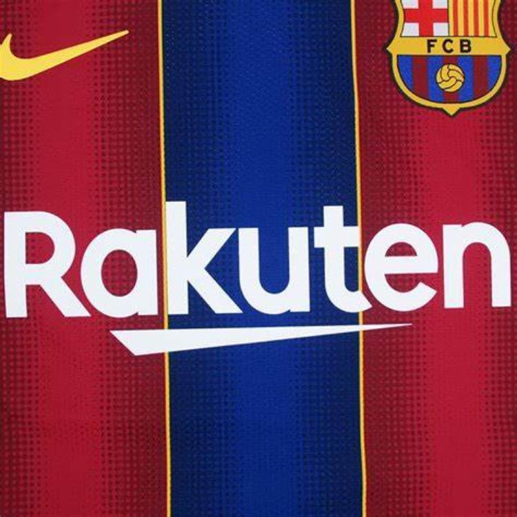 Nike FC Barcelona 20-21 Authentic Home Jersey 'Red Blue' Men's CD4185-455