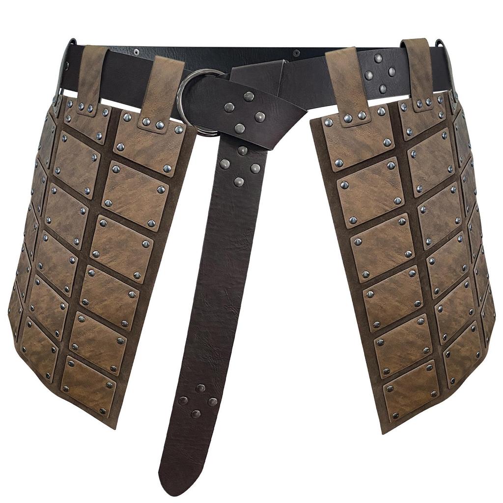 Nordic Viking Embossed Leather Scale Armor Cosplay Prop