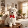 Fashion Breathable Pet Fisherman Hat Sweetheart Design Thin Cotton Pet Sun Hat Comfortable Adjustable Pet Scarf Costume Party