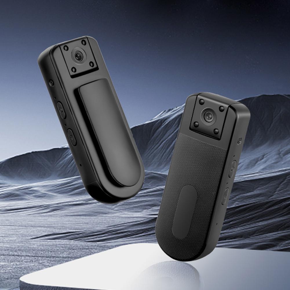 HD 1080P Mini Body Camera 180° Rotatable Lens WiFi Portable Small Personal Camcorder with Audio & Video Recording Body Worn Cam