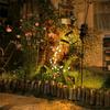 Solar Powered Solar Watering Can Lights Metal Construction Waterfall Effect Metal Kettle Lantern Hanging Style