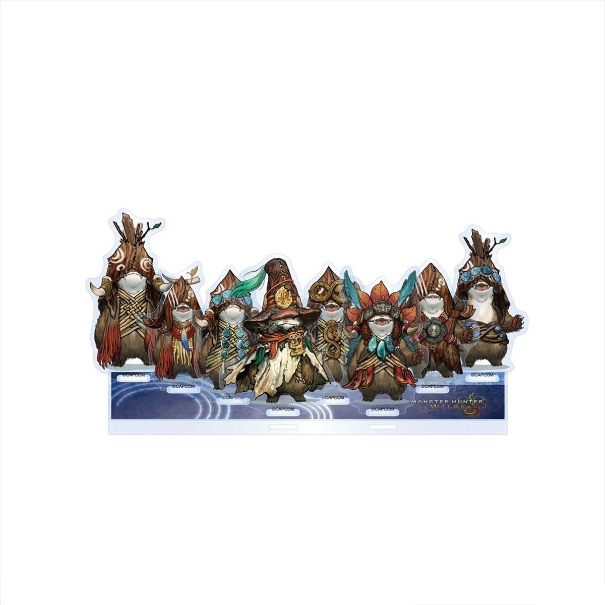 

Capcom Monster Hunter Wilds Acrylic Lurou H148 x W210 x PMMA Stand, Set, Approx. D3mm,