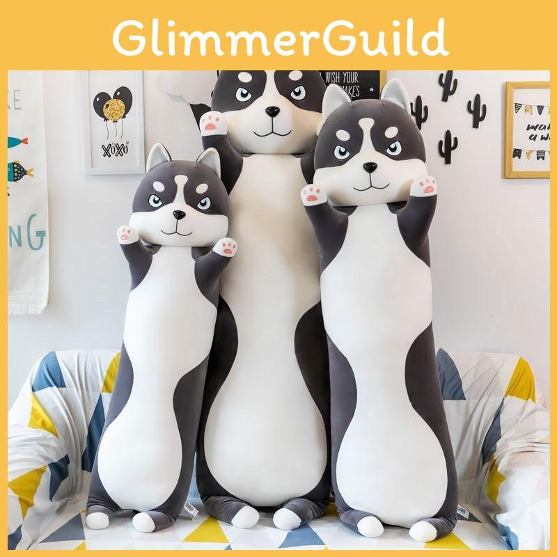 Adorable Husky Siberian Plush Toy Cute Girl Sleep Companion Birthday Gift Kids