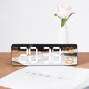 Modern Minimalist Led Digital Desk Clock With Large Font For Office And Home Use