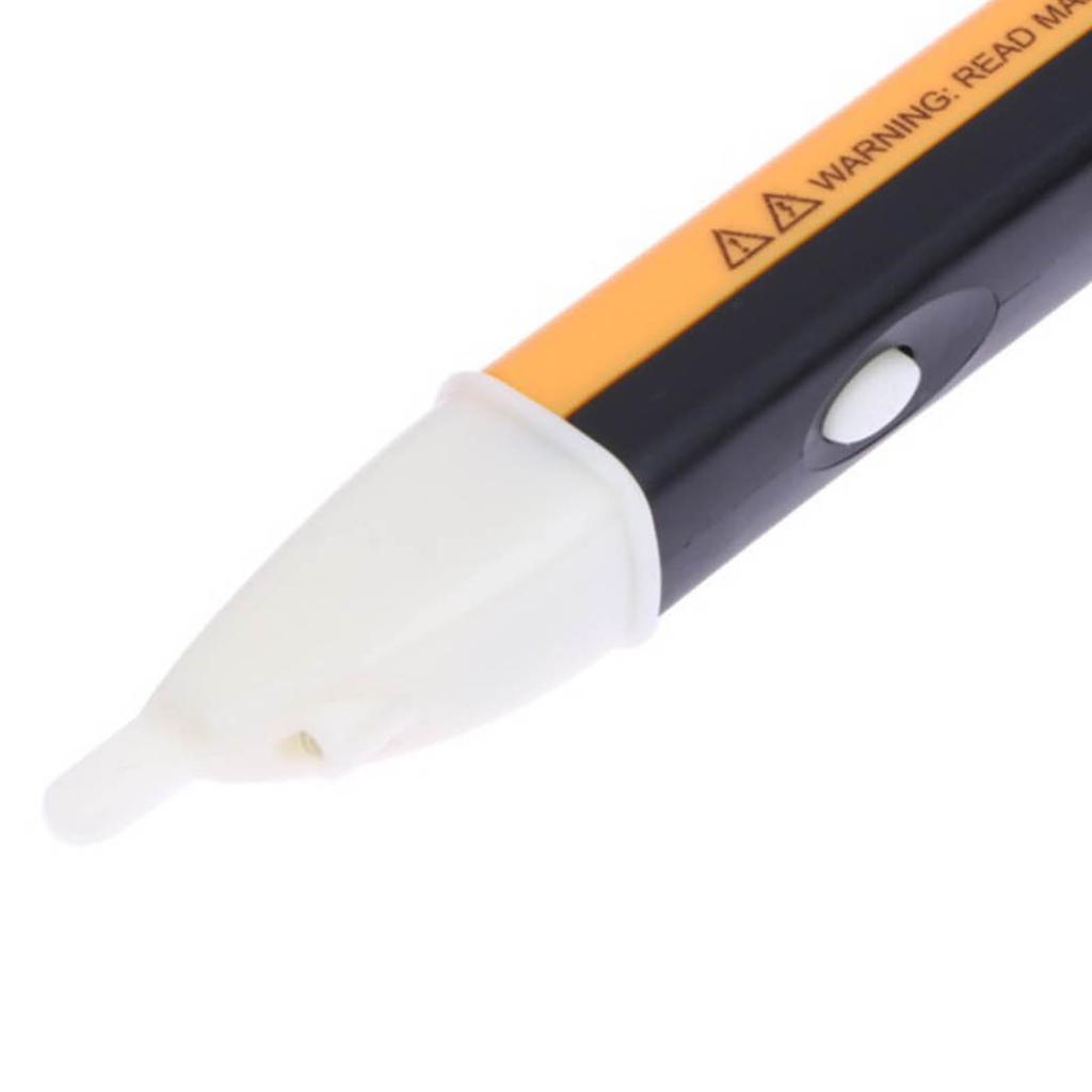 Voltage Tester 90V‑1000V AC Quick Test AC Voltage Detector with Pen Clip for Electricians Yellow