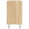 Bathroom Cabinet Sonoma Oak 80 x 33 x 60 cm Particleboard