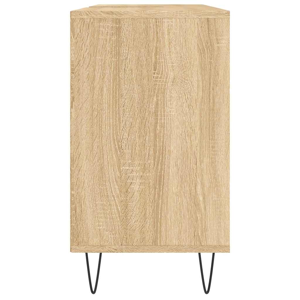 Bathroom Cabinet Sonoma Oak 80 x 33 x 60 cm Particleboard