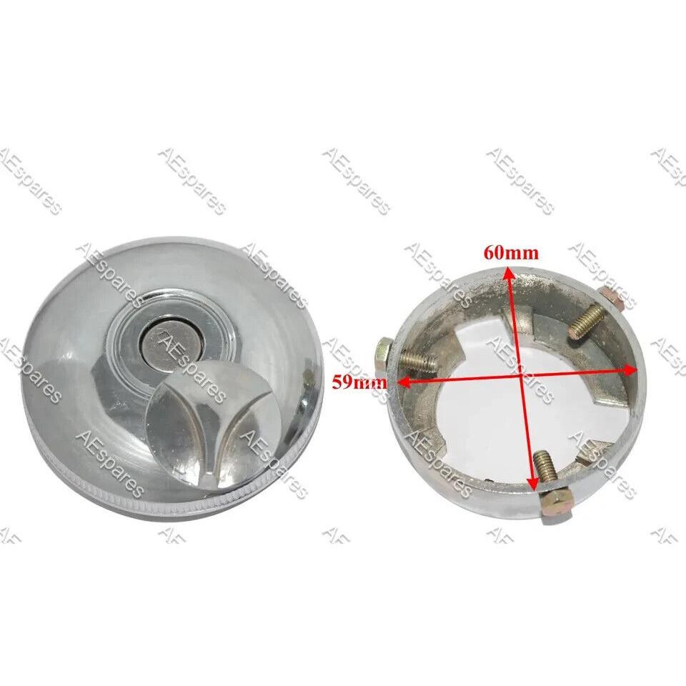 Benzin-Kraftstofftankdeckel & Adapter mit zwei Schlüsseln Set Ambassador Auto |Passend für