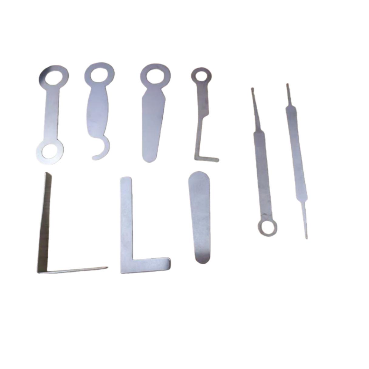 Repair Tools for Brass Instruments: Saxophone, Clarinet, Flute, Oboe, Flat Pads, Reed Needles