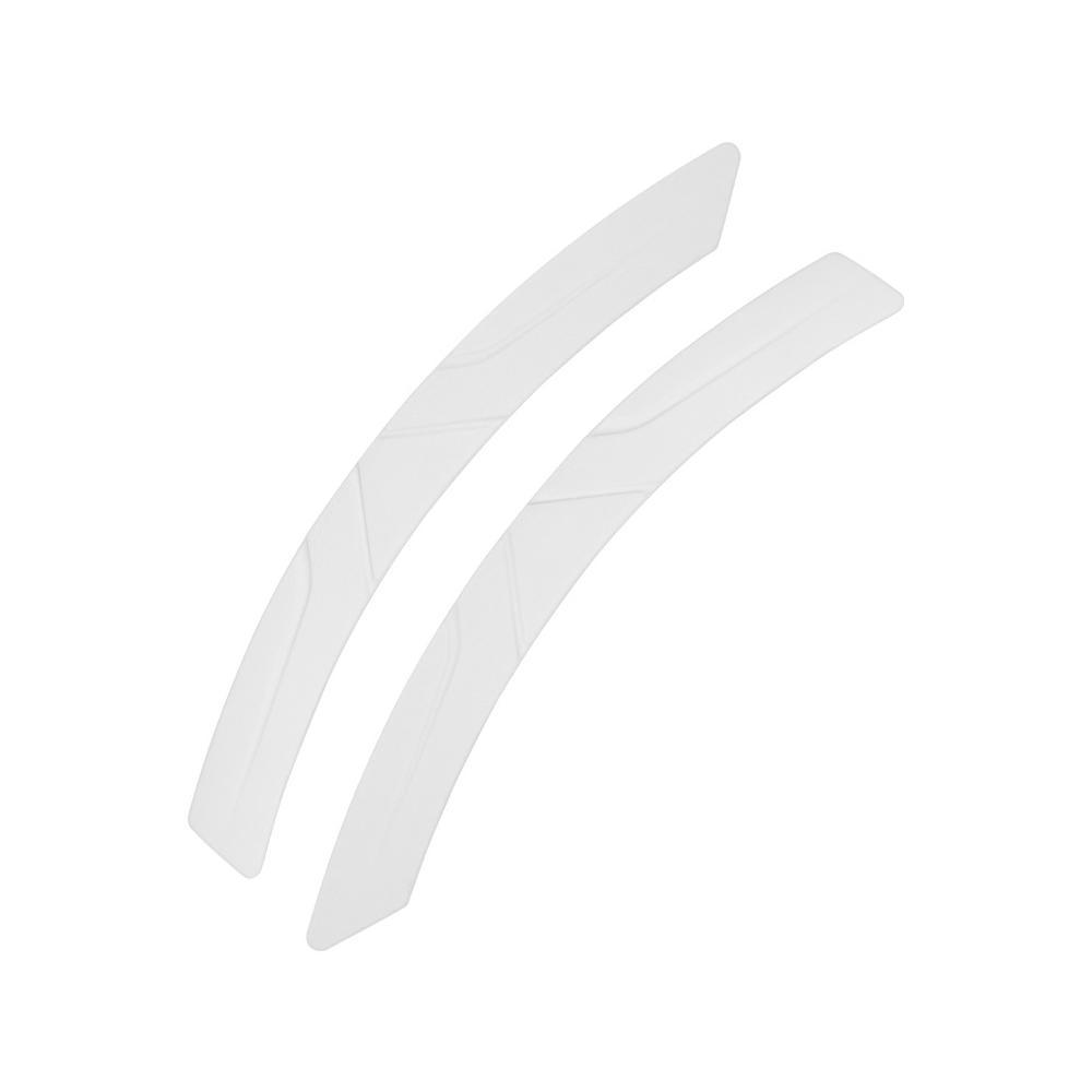 2 шт. Накладка на арку колеса, губа, накладка, защитная полоса для автомобиля, грузовика, внедорожника, Белый/Черный