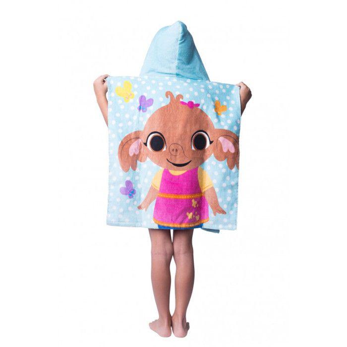 Bing Poncho Towel with Hood Rabbit Pattern 50 X 115 Cm