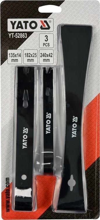 CROWBAR SCRAPERS SET 3 PCS YT-52863 YATO