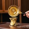 Tea strainer tea filter alloy tea set accessories household tea making funnel tea maker spoon tea residue separator