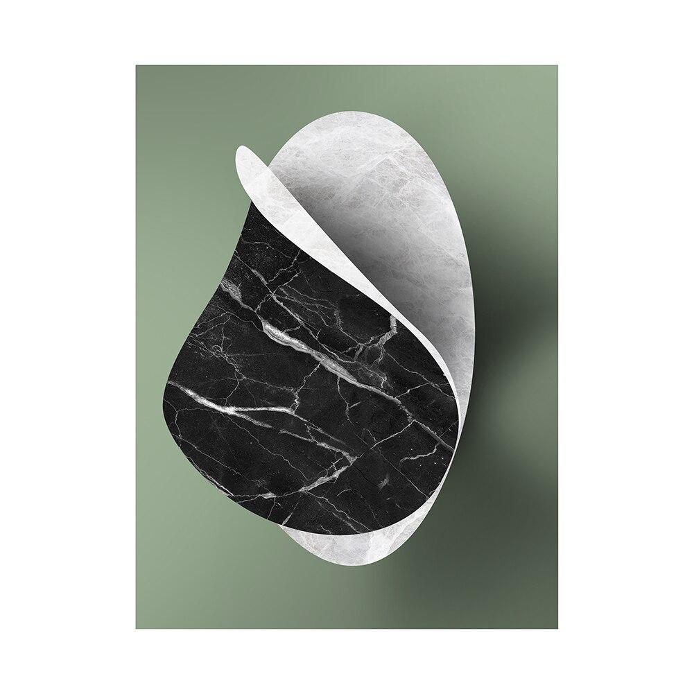 Abstract Geometry Decorative Paintings Nordic Luxury Woman Posters and Prints Wall Art for Living Room Porch Decor