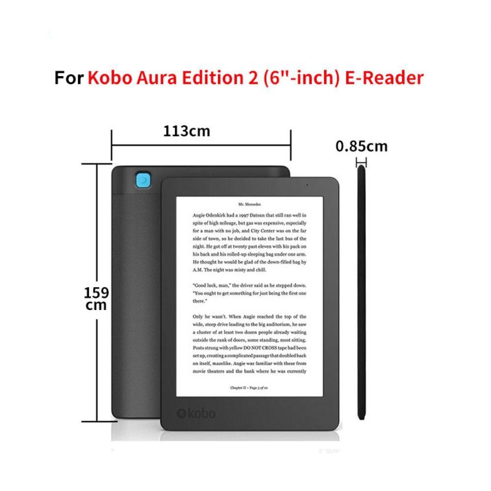 Shockproof N236 Folio Cover Anti-fall Protective Shell for Kobo Aura Edition 2