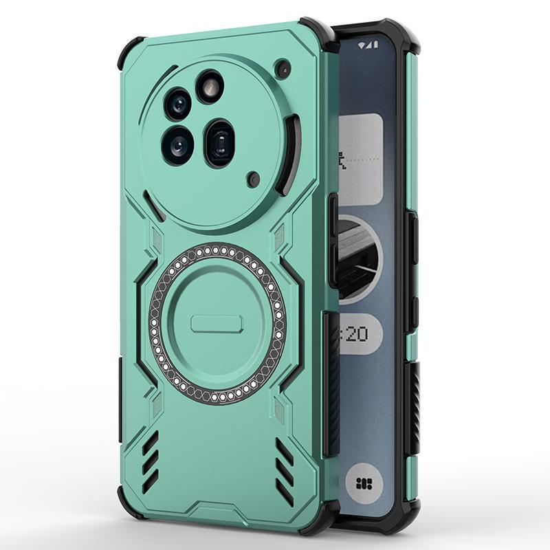 Applicable Nothingphone 3A-Pro Butterfly Armor Case with Magnetic Four-Corner Anti-Fall Protection, Silicone, and Hard Magnetic 2-Pro Design.