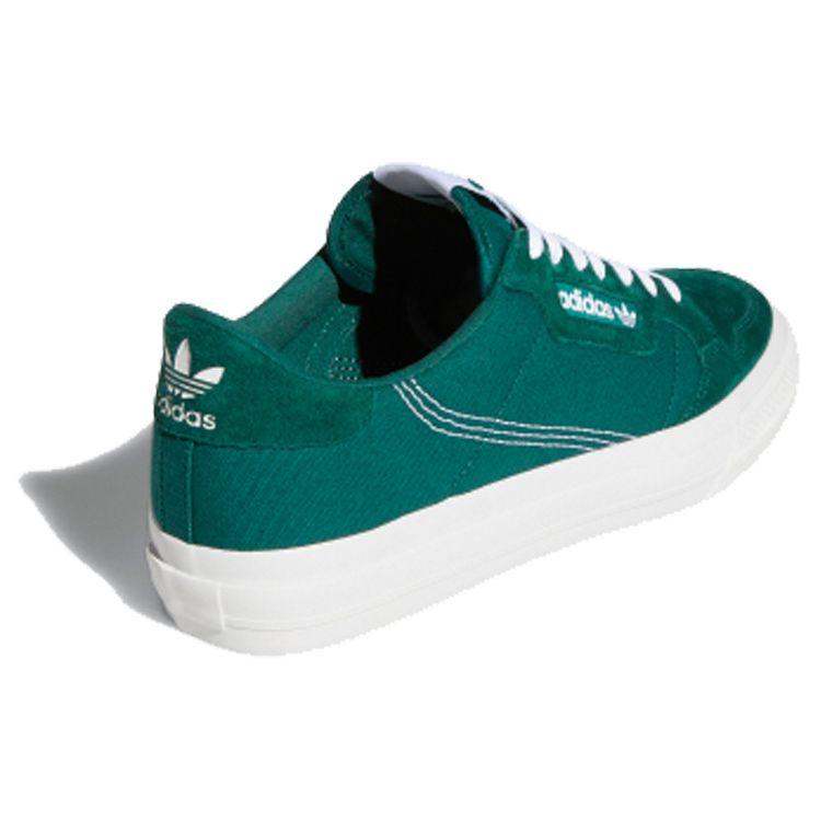 adidas Sneakers Unisex Continental Vulc Verde Collegiale Verde Collegiale Bianco Nuvola EG6734