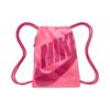 Nike Basic Logo Drawstring Portable Polyester Backpack Unisex Backpack Pink CK0969-627