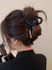 2025 Leopard Print High-End Large Shark Hair Clip for Women