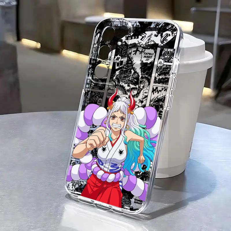 One Pieces Luffys Zoro Phone Case For iPhone 17 16e 16 15 14 13 12 11 Mini Air Pro Max XR XSMax Plus Transparent Soft Back Cover