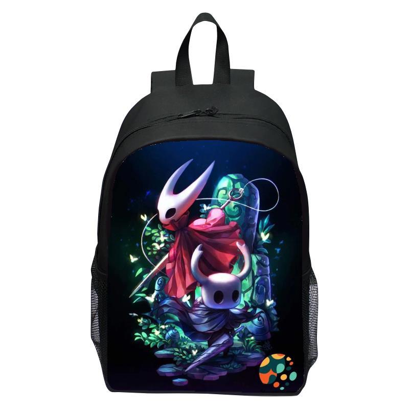 Zaino per bambini da 16 pollici Hollow Knight zaino per scuola elementare Hollow Knight per ragazzi e ragazze zaini