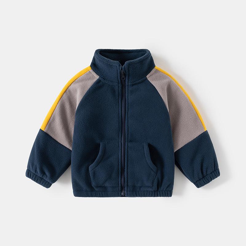 Boys Jackets Autumn Fleece Coats Winter Thermal Fleece Jacket for Children 1 2 3 4 5 6 7Yrs Kids Coats Warm Korean Outerwear