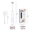 Wireless Handheld Electric Milk Frother & Egg Beater