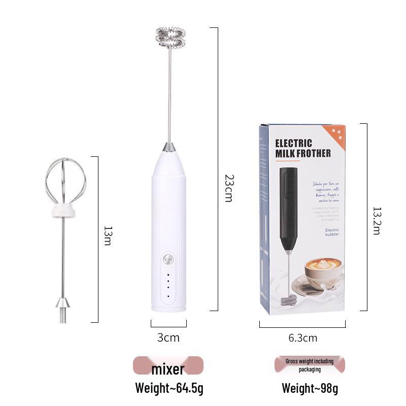 Wireless Handheld Electric Milk Frother & Egg Beater
