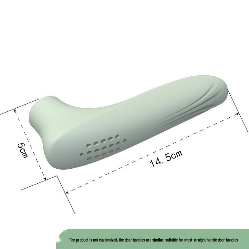 Silicone Cat Paw Door Handle Cover: Mute, Anti-Collision, and Protective