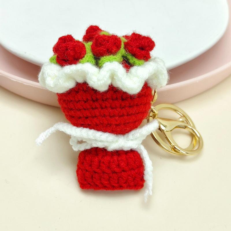 Cute Cartoon Ice Cream Keychain & Backpack Pendant - Fun Gift for Kids & Couples