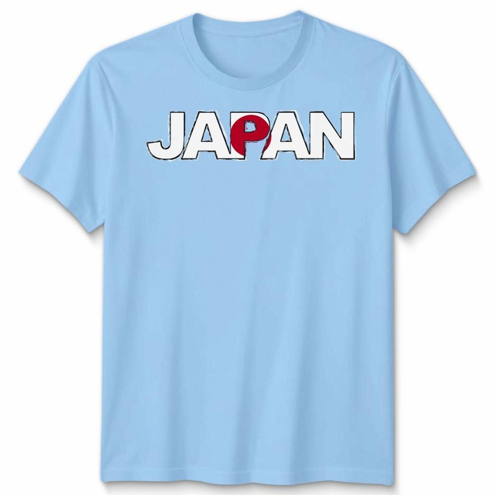 Japan Flag TShirt Football Game Day Rugby Cup Team National Unisex Unisex Tee S