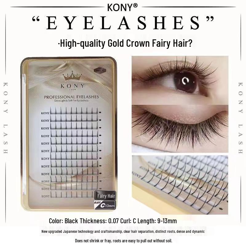 Connie Fairy Hair Manga Sunflower Eyelash Extensions - Yu Shuxin Style Fairy Hair 0.07 - 12mm