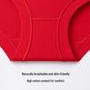 Ding Guagua Women's Cotton Lucky Red Briefs 3-Pack