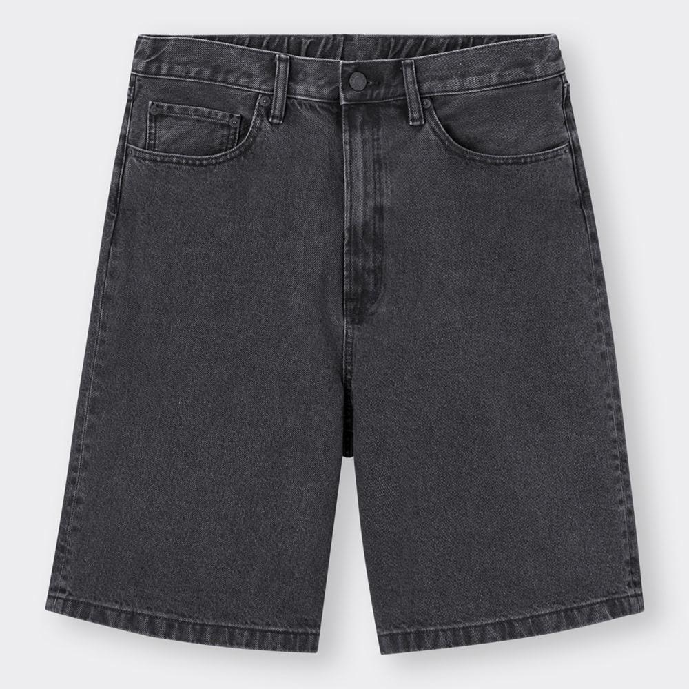 

Широкие брюки-половинки от Gu Denim +e