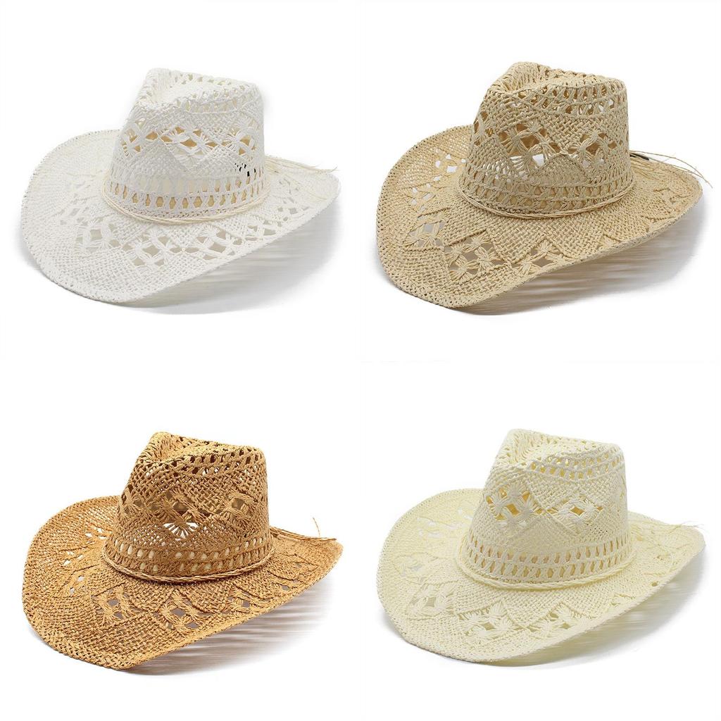 Classic Style Paper Straw Hat With Adjustable Fit For Casual And Fashion Use