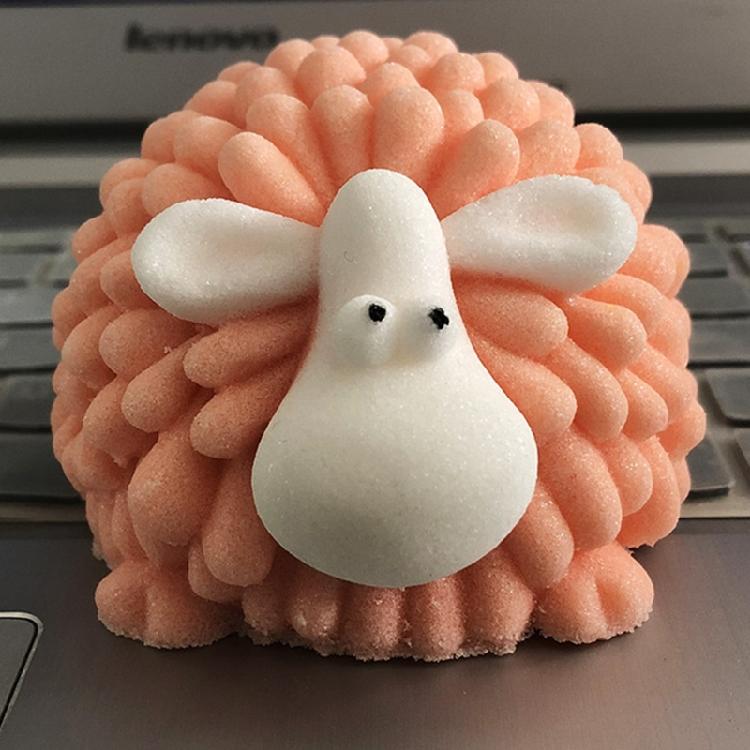 Fondant Chocolate Mold Lovely Sheep Silicone Mold Fondant Cake Decorating Tool Candle Soap Mold Easily to Clean