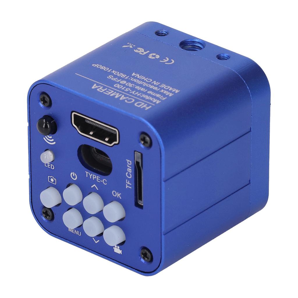 Industrial Microscope Camera HY 5100 Electronic Eyepiece 1080P 24MP USB HD Electronic Digital Video Recording EU Plug