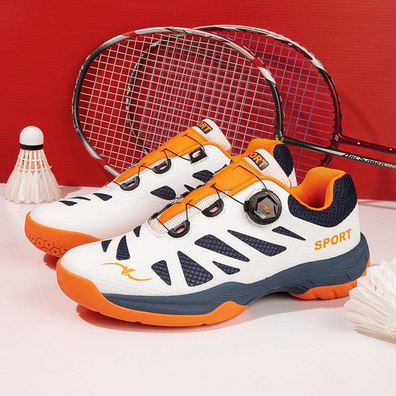 

New casual carbon board badminton shoes breathable and non-slip men s and women s lightweight table tennis sports shoes net 47