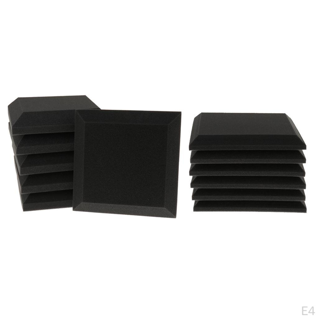 Acoustic Foam Panel Wedge Soundproofing Wall Tiles Pads