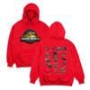 Felpe con cappuccio da uomo Jurassics World Rebirth Logo Dinosauri Felpa Unisex Donna_Uomo Manica Lunga Pile Pullover Larghi Streetwear