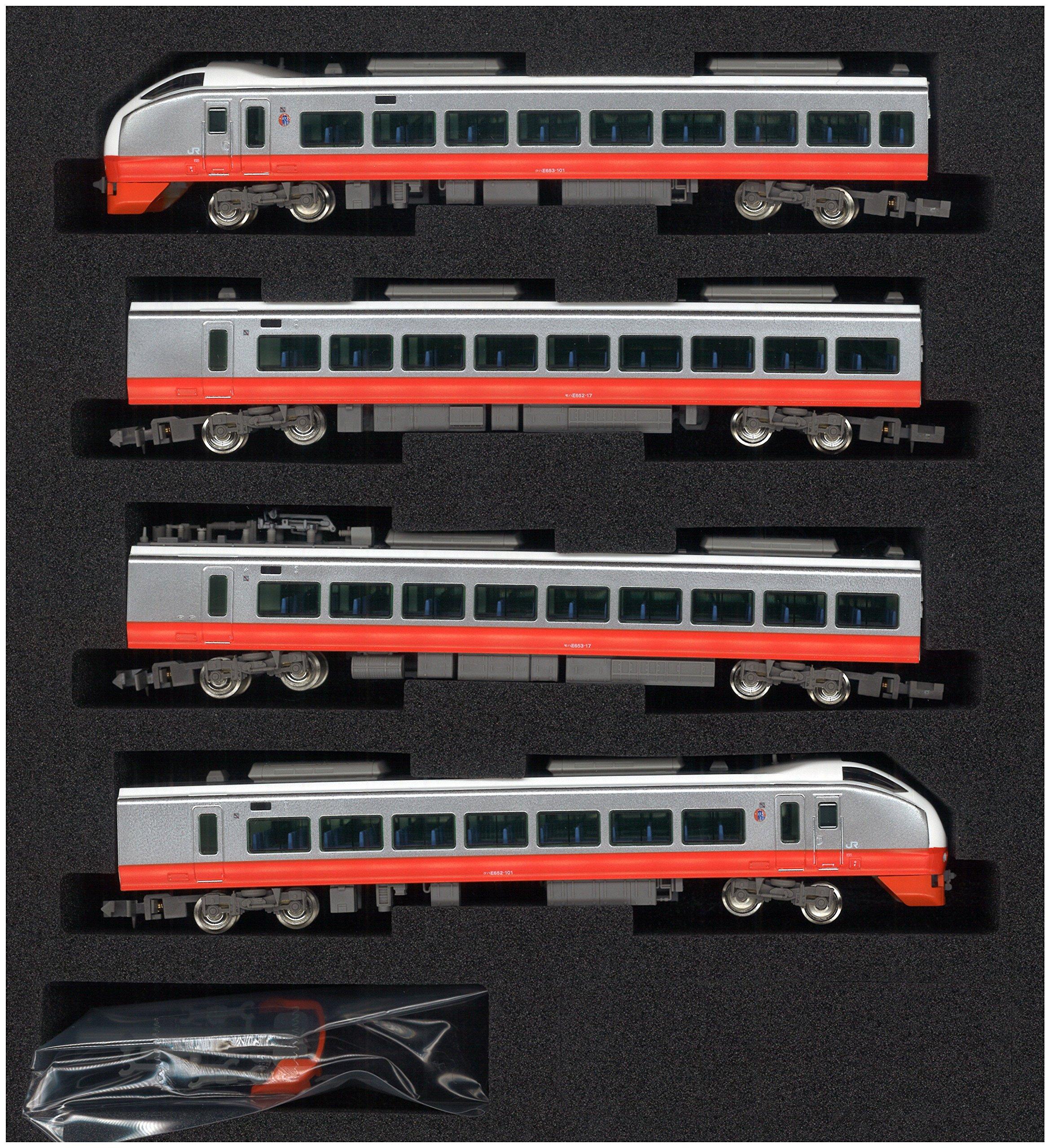 

N Масштаб 30535 Серия E653 Свежий Оранжевый Хитачи Комплект Готовый 4-вагонный (Нет двигателя) (Предварительно окрашенный продукт)