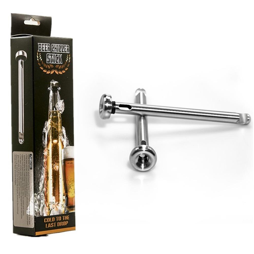 2-Pack Stainless Steel Beer Cooling Stick 8.46in Bottle Chiller Stick For Relaxing