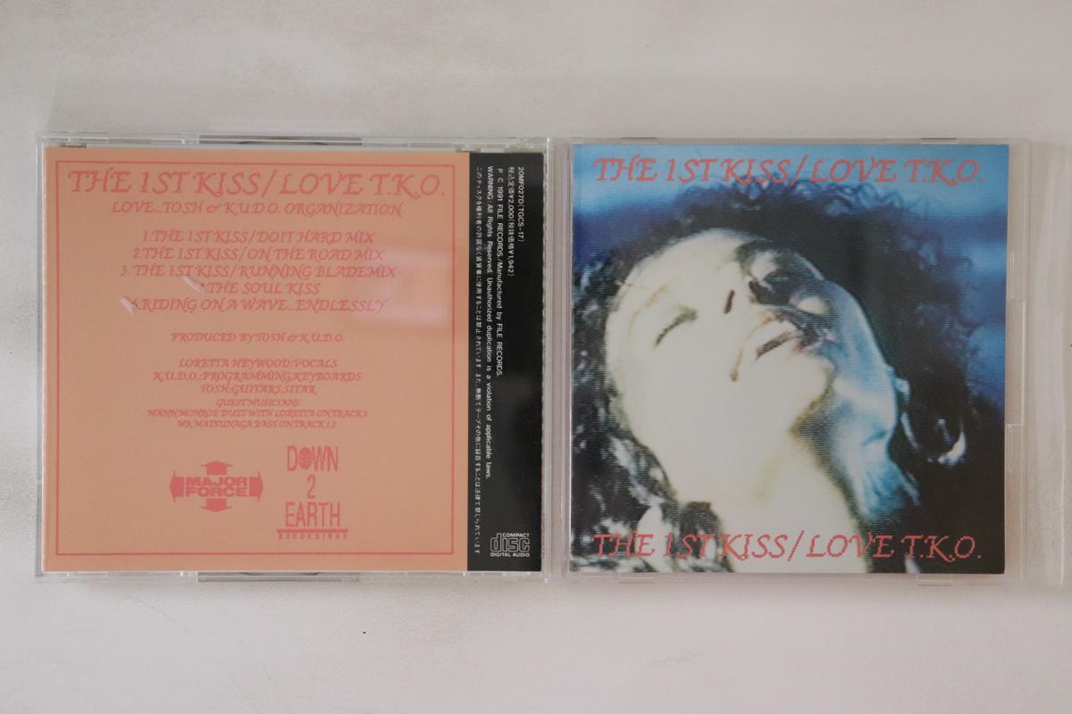 

CD LOVE T.K.O. 1st Kiss 20MF027D FILE 1991 Japan Japanese Club Dance Used