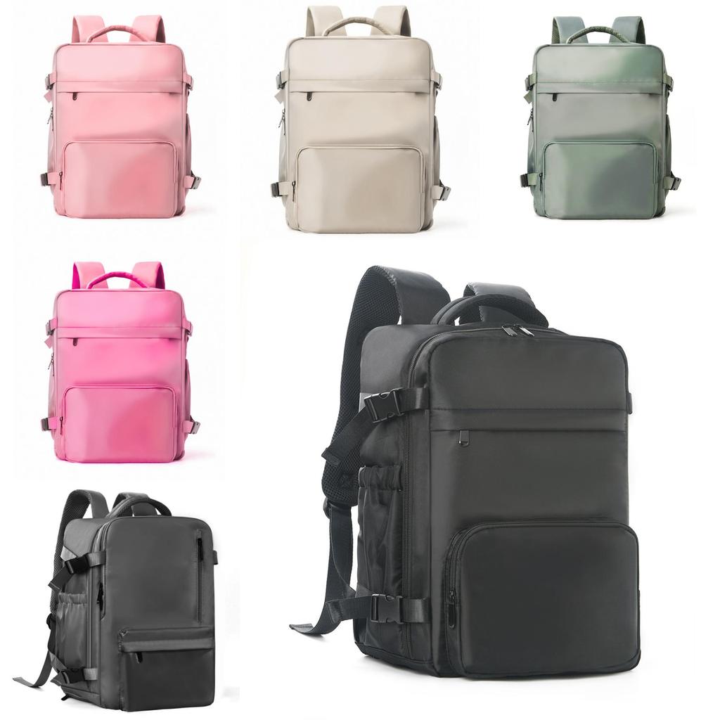 Nylon Travel Backpack With Breathable Padding For Business And Commuting Use