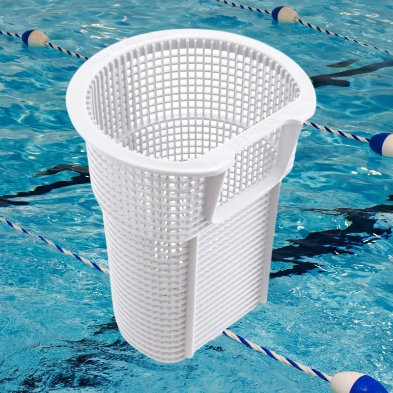 Pool Pump Basket Replacement Weatherproof Design Efficient Debris Collection Plastic Texture for Filtrations Systems